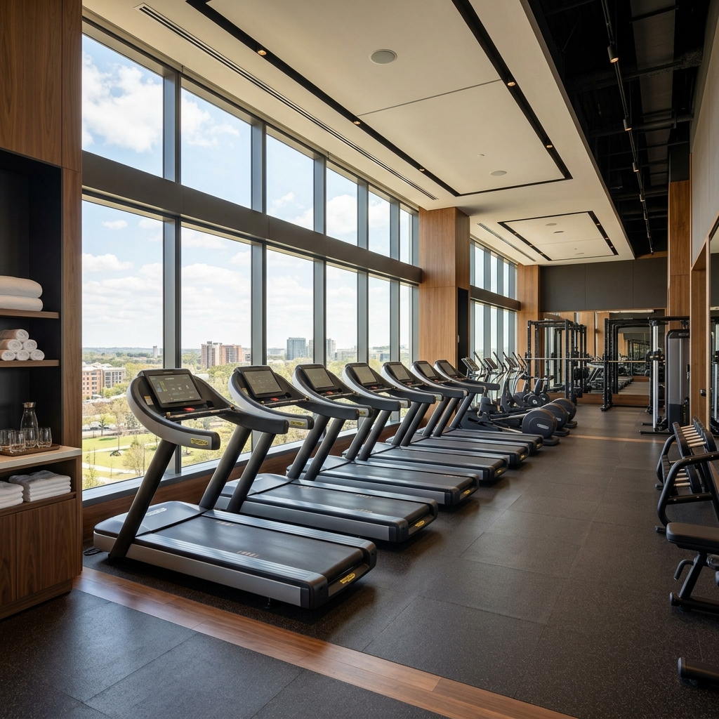 Gym - Le Yot Hotel